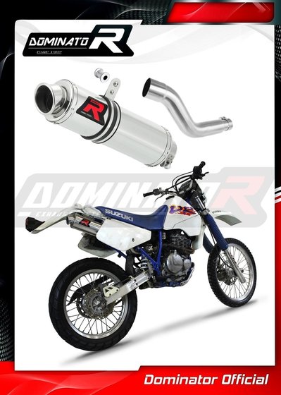 SU042DST Dominator exhaust silencer round + db killer