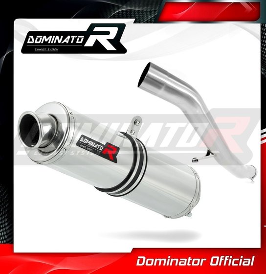 KA037DST-S Dominator exhaust silencer round