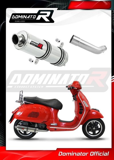 PG004DST-S Dominator exhaust silencer st