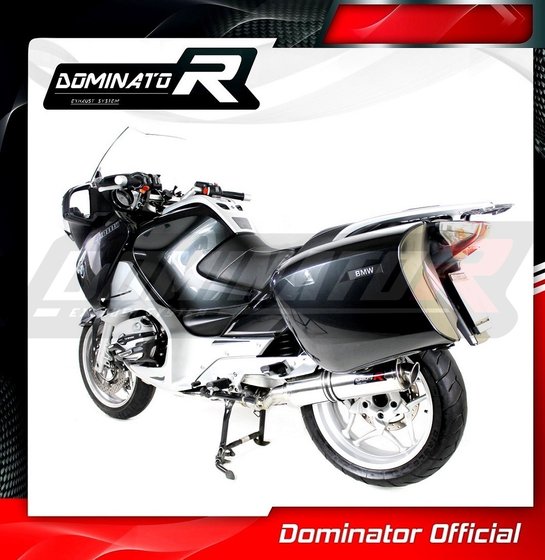 BW032DST-H Dominator homologated exhaust silencer round