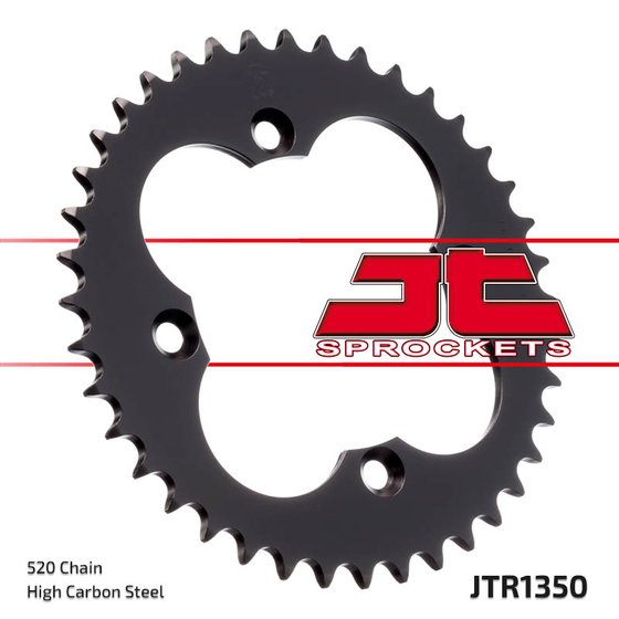 JT Sprockets galinė žvaigždutė 38t 520 blk