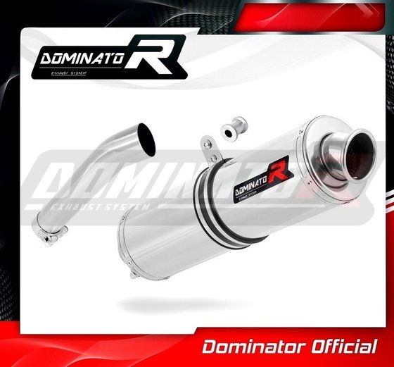 BW071DST-S Dominator exhaust silencer round