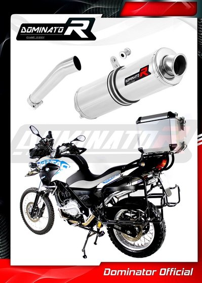 BW071DST-S Dominator exhaust silencer round