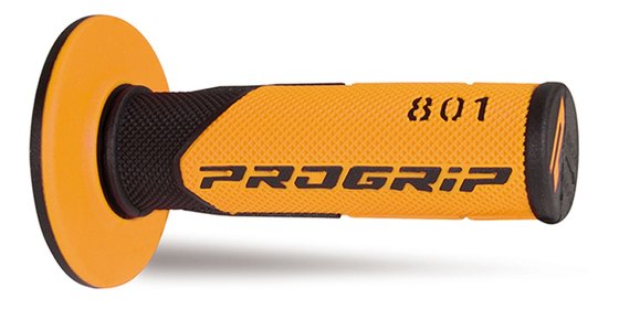 PRO GRIP dvigubo tankio offroad rankenos 801 juoda/oranžinė