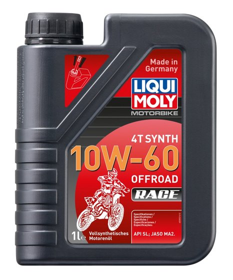 LIQUI MOLY 4 taktų visiškai sintetinė variklinė alyva 10w-60 - 1l