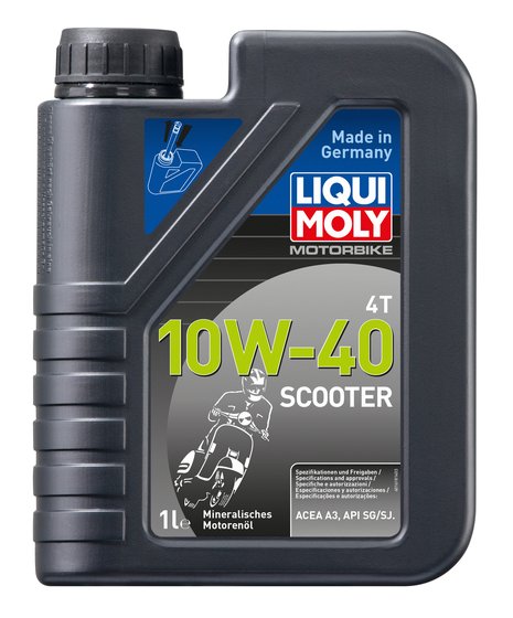 LIQUI MOLY 4t 10w-40 motorolerių variklinė alyva - 1l