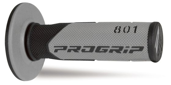 PRO GRIP dvigubo tankio offroad rankenos juodos/pilkos spalvos