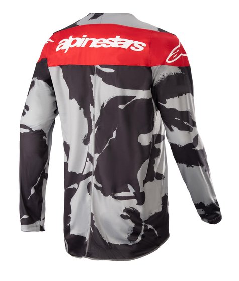 ALPINESTARS marškinėliai racer tactical camo/red