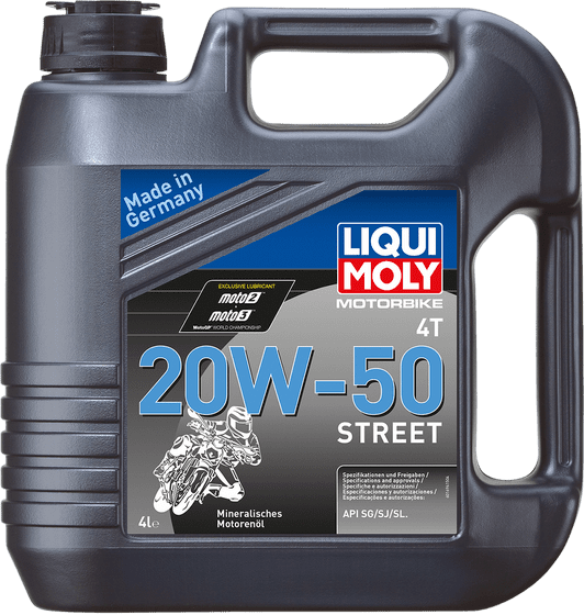 LIQUI MOLY 4 taktų variklinė alyva 20w-50 mineralinė - 205l