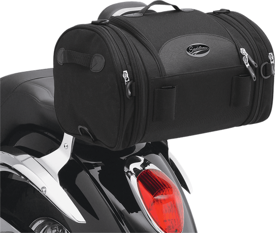 SADDLEMEN deluxe roll bag textile black