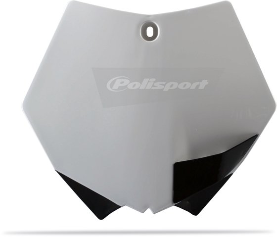 8664400007 POLISPORT baltas priekinis numerio ženklas sx/sx-f 07-12