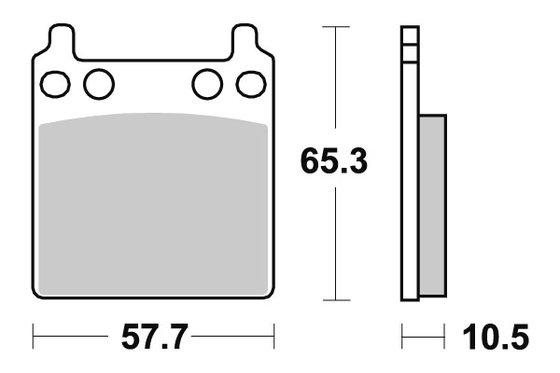 6565090 DOPPLER sbs stabdžių kaladėlės keraminės