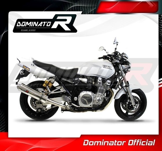 YA119DST-S Dominator exhaust silencer round