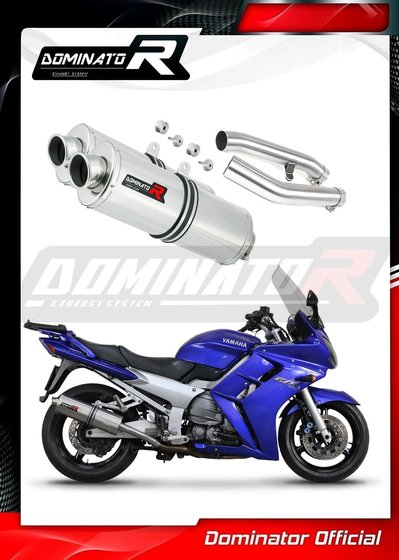 YA027DA-S Dominator exhaust silencer muffler ov