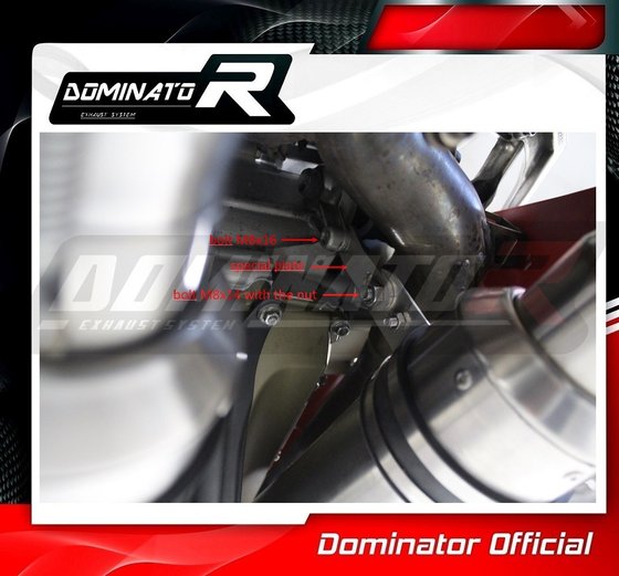 DU018D-S Dominator exhaust silencer