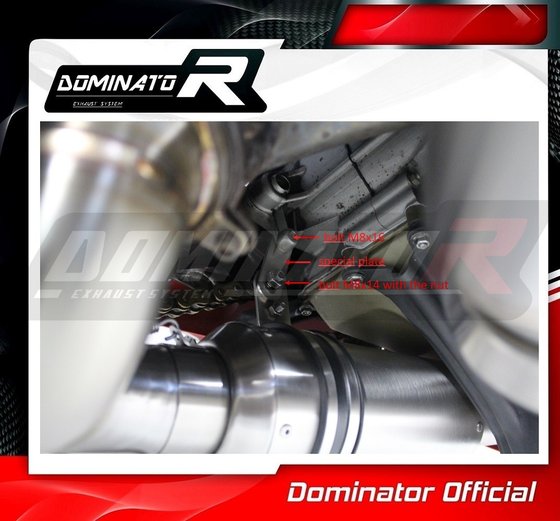 DU018D-S Dominator exhaust silencer