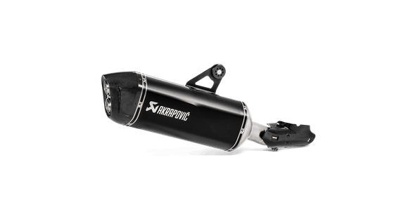 S-B12SO23-HAATBL AKRAPOVIC juodas titano duslintuvas, skirtas r1250gs