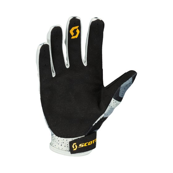 Scott mx glove 350 fury evo junior camo grey/yellow