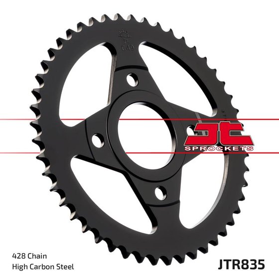 JTR835 JT Sprockets plieninė galinė žvaigždutė