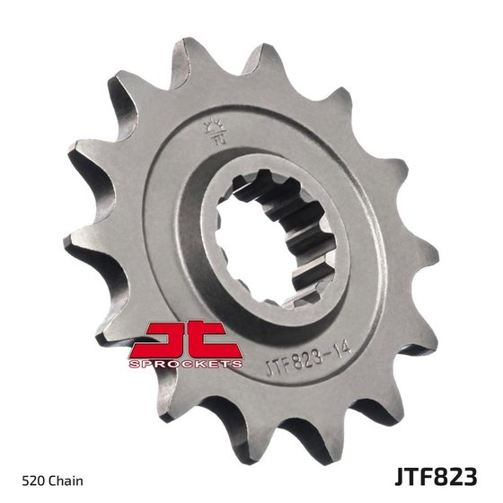 JTF823 JT Sprockets plieninė priekinė žvaigždutė