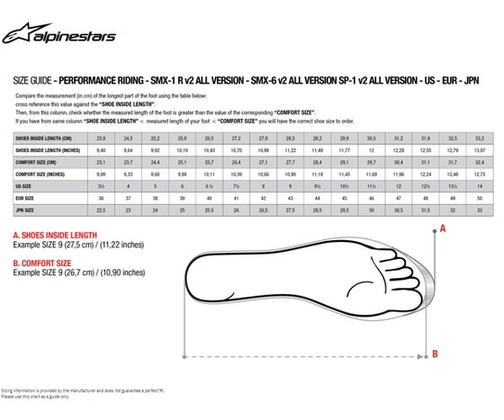 2223017-1100/45 ALPINESTARS sportiniai batai smx-6 v2