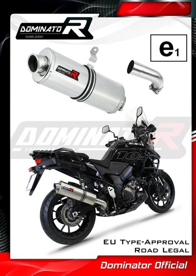 SU094DA-H Dominator eu approved exhaust silencer ov