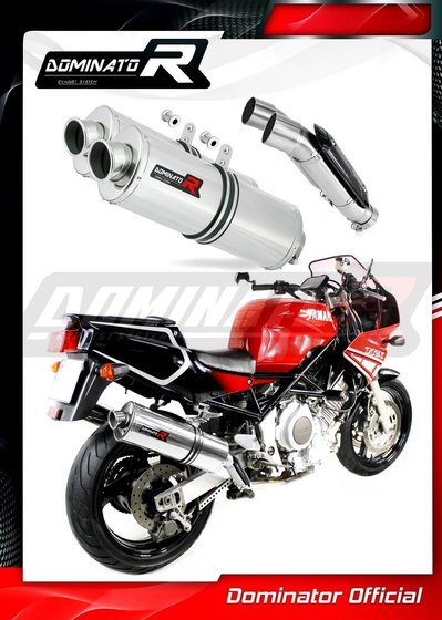 YA105DA-S Dominator exhaust silencer oval