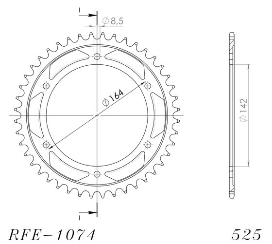 92500-44 Supersprox supersprox / jt galinė žvaigždutė 1074.44