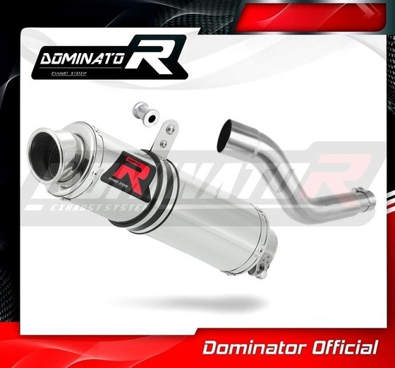 SU042DST Dominator exhaust silencer round + db killer