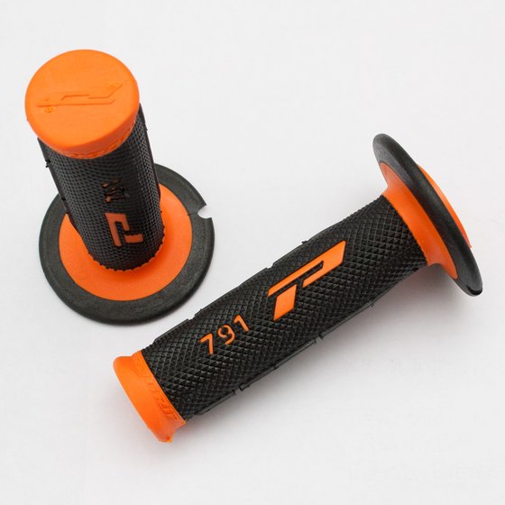 PA079100AC02 PRO GRIP dvigubo tankio bekelės rankenos - juodos/oranžinės