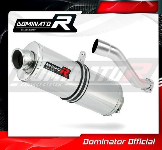 YA014DA-S Dominator exhaust silencer oval