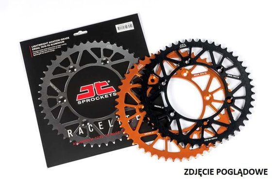 JTA210.50RED JT Sprockets 50 t galinė žvaigždutė raudonos spalvos