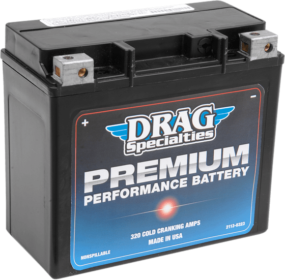 DRSM72RGH DRAG SPECIALTIES BATTERIES "premium" pakaitinis akumuliatorius