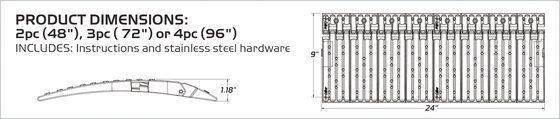 13392 CALIBER edge glide v2.0 4 vnt. 96"