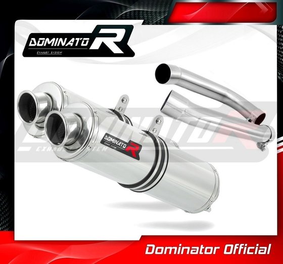 HO041DST-S Dominator exhaust silencer round