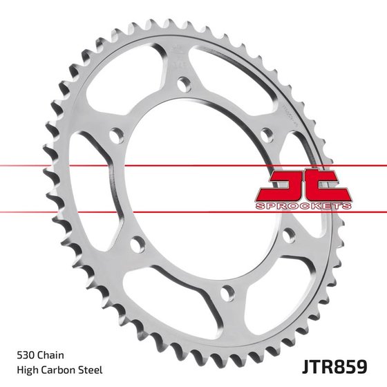 JTR859 JT Sprockets plieninė galinė žvaigždutė