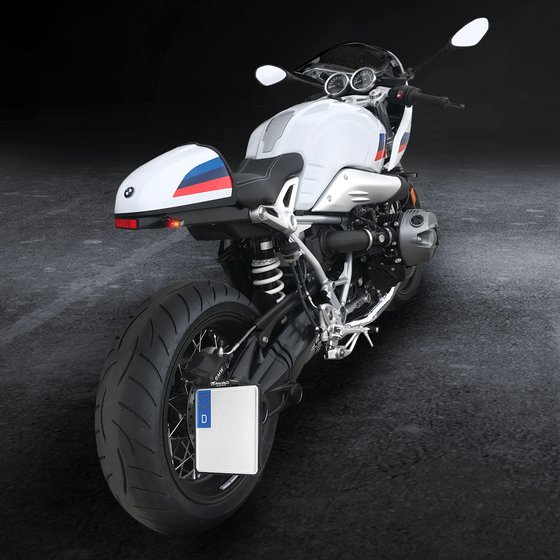 HBSKZ-R9T-DE HEINZ BIKES juodas valstybinio numerio ženklo laikiklis bmw r9t 2015-2020