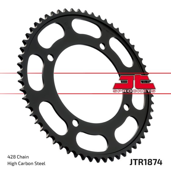 JTR1874 JT Sprockets plieninė galinė žvaigždutė