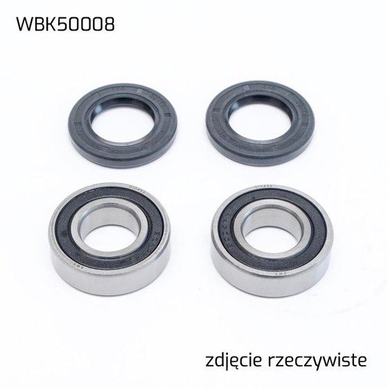 WBK50008 BEARING WORX priekinių ir galinių ratų guolių rinkinys su riebokšliais