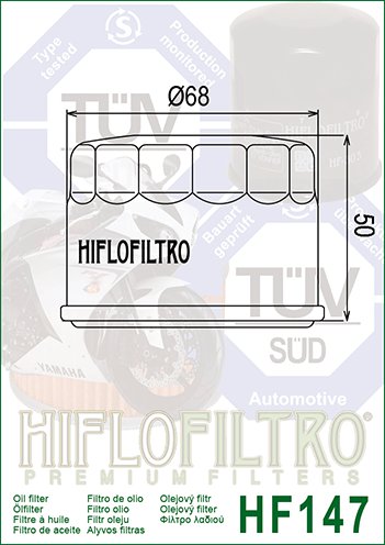 HF147 Hiflofiltro alyvos filtras