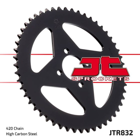 JTR832 JT Sprockets plieninė galinė žvaigždutė