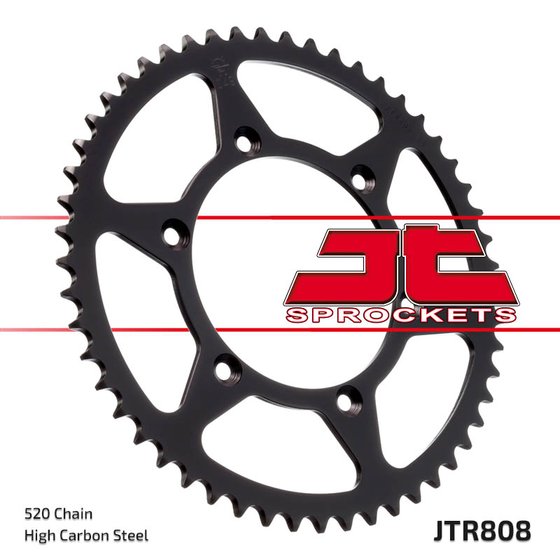 JTR808 JT Sprockets plieninė galinė žvaigždutė