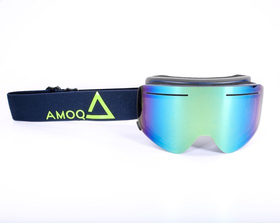 645-22130354-1 AMOQ amoq vision sniego akiniai navy-gold - gold mirror