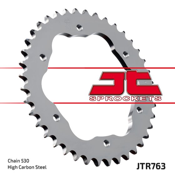 JTR763 JT Sprockets plieninė galinė žvaigždutė