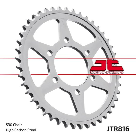 JTR816 JT Sprockets plieninė galinė žvaigždutė