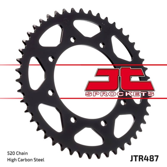 JTR487 JT Sprockets plieninė galinė žvaigždutė