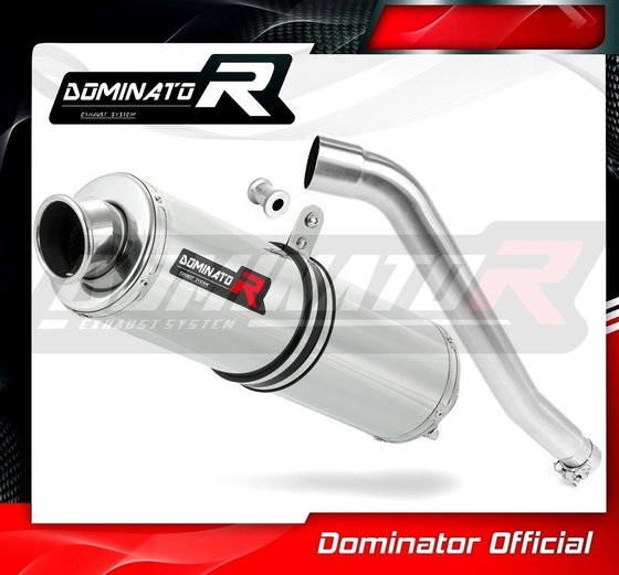 HO024DST-S Dominator exhaust silencer round