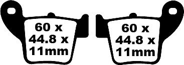 FA346TT EBC anglies tt trinkelės enduro/mx motociklams