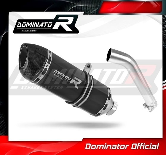 BW112DFBL-S Dominator exhaust silencer muffler hp1 black