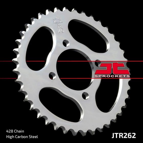 JTR262 JT Sprockets plieninė galinė žvaigždutė